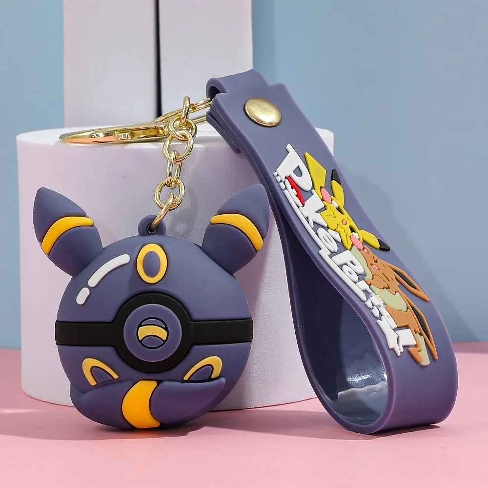 Adorable 3D Pokémon Figure Keychains