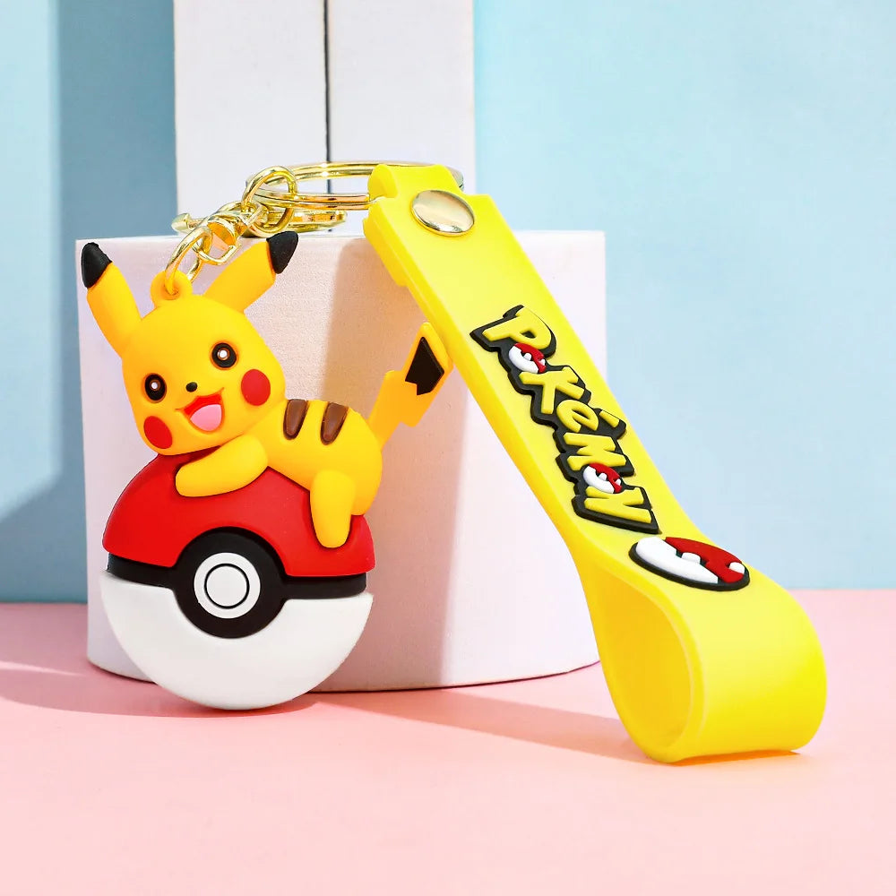 Adorable 3D Pokémon Figure Keychains