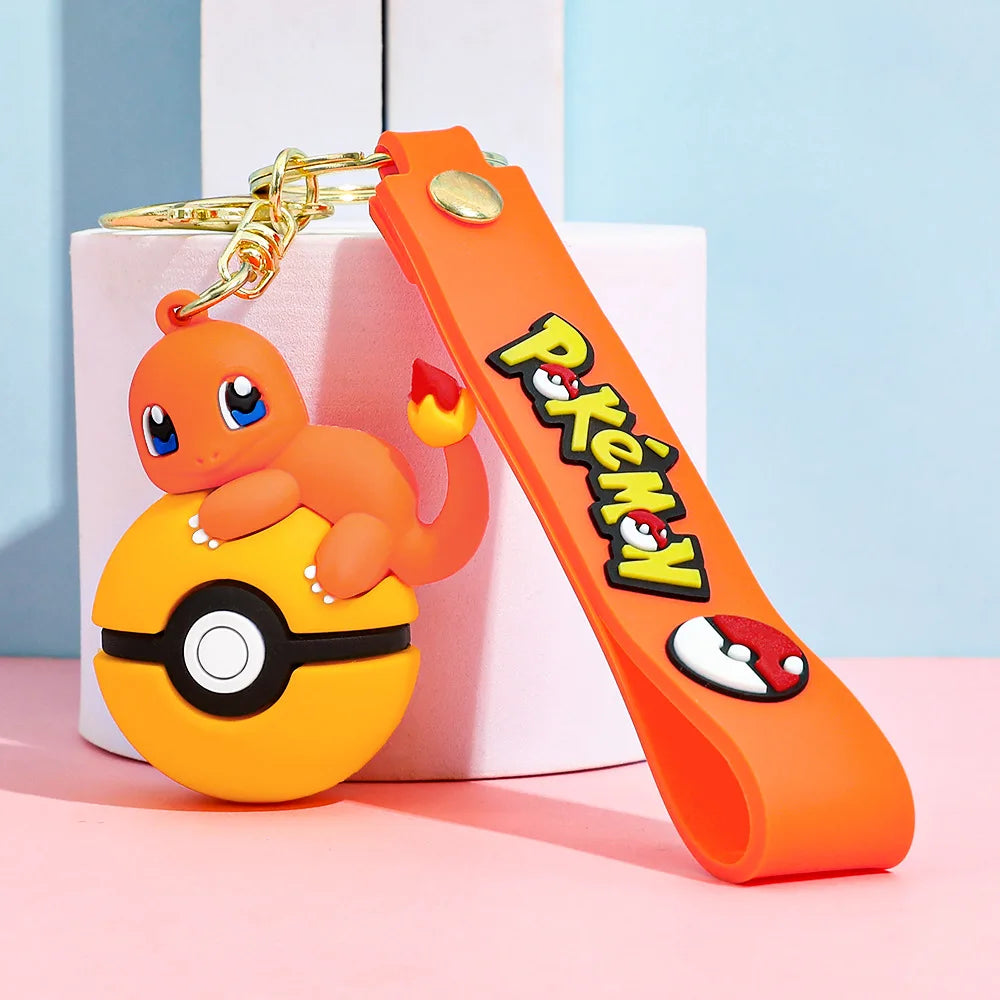Adorable 3D Pokémon Figure Keychains