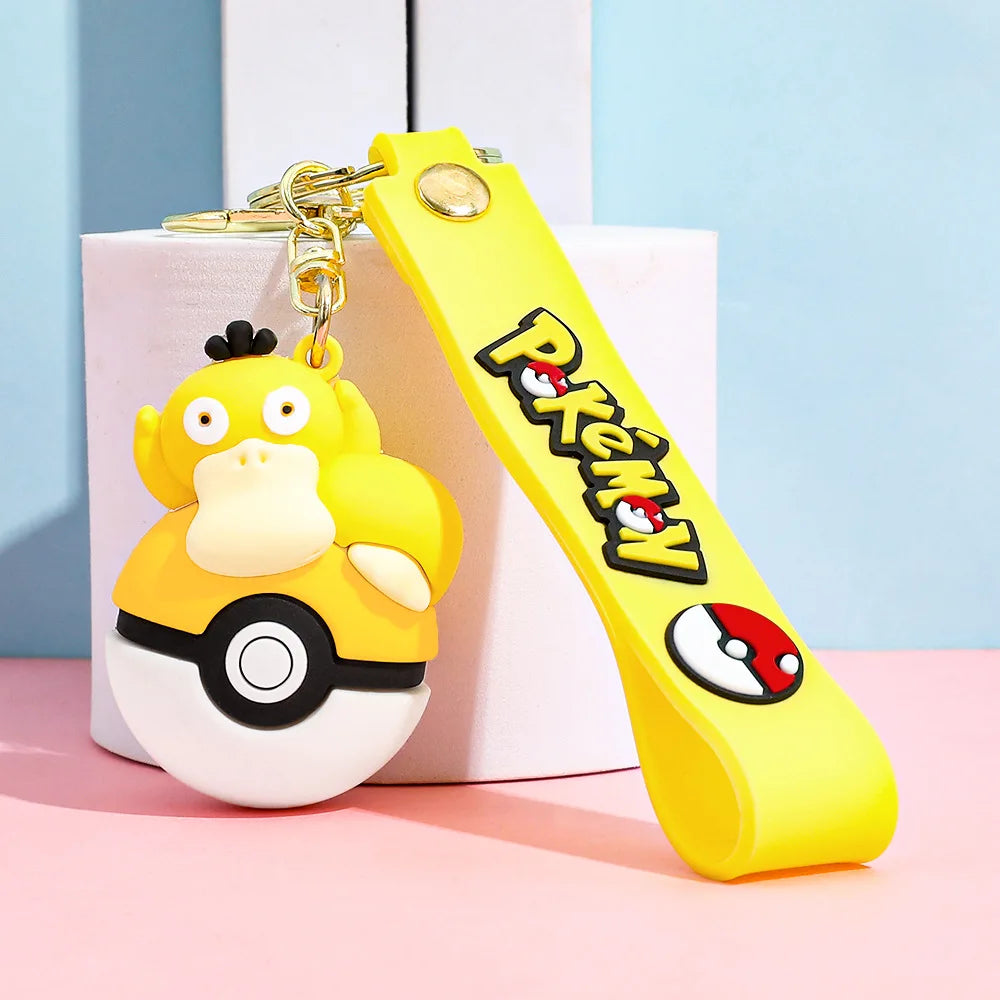 Adorable 3D Pokémon Figure Keychains