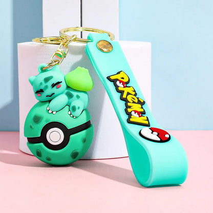 Adorable 3D Pokémon Figure Keychains