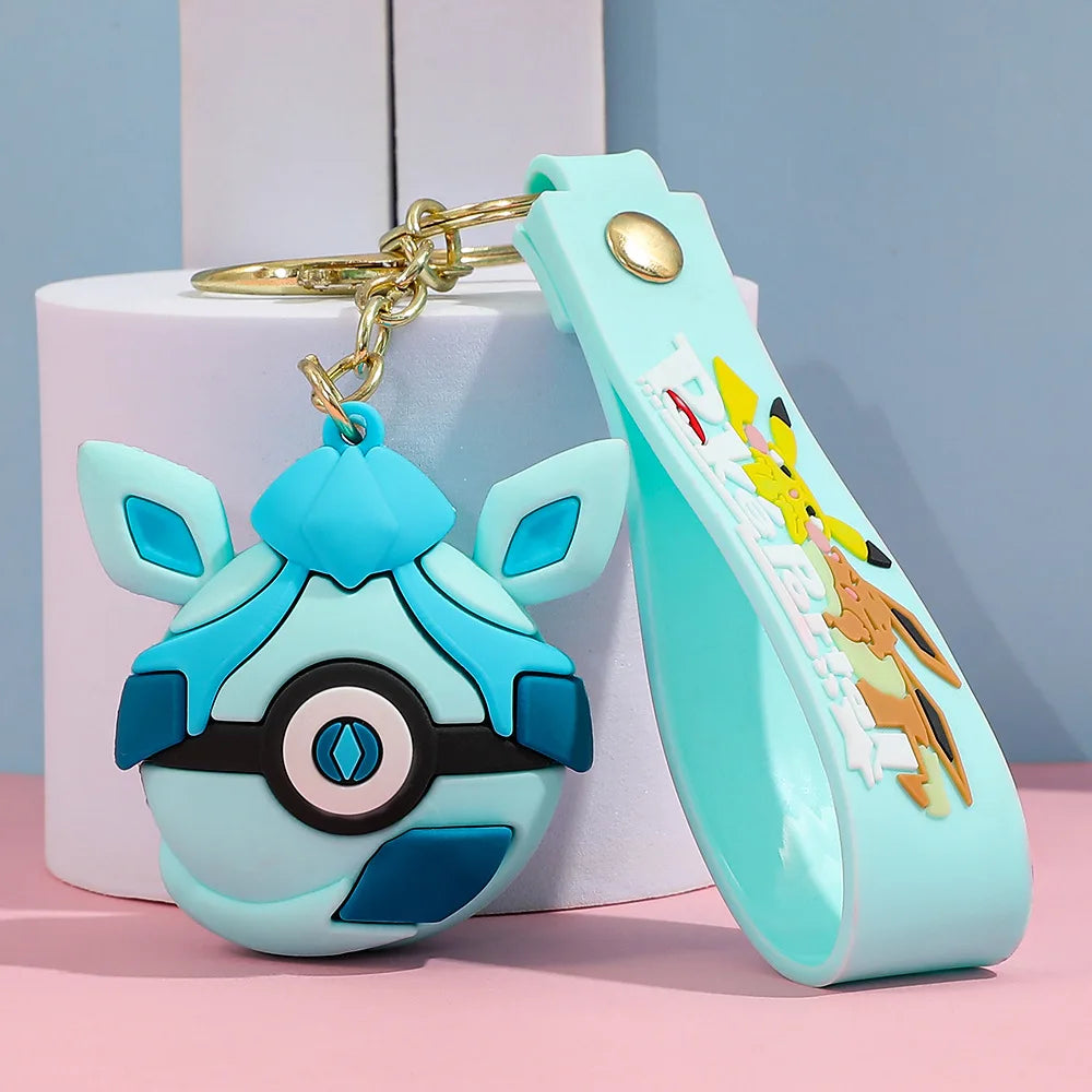 Adorable 3D Pokémon Figure Keychains