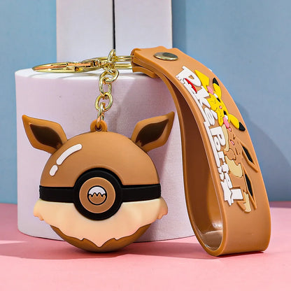 Adorable 3D Pokémon Figure Keychains